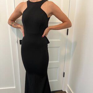 Black Tie Formal Fit and Flare Dress